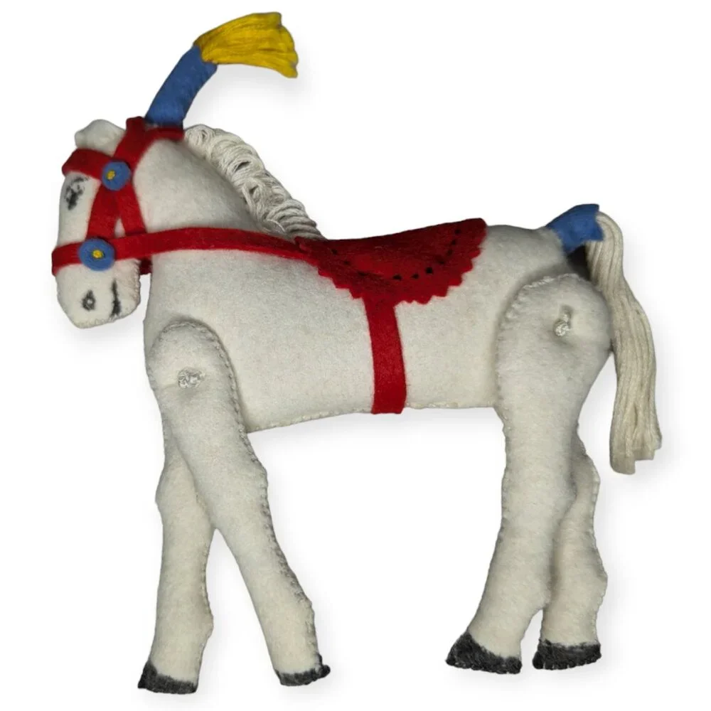 Felt Jointed Horse